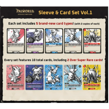 Palworld Official Card Game: Sleeve & Card Set Vol.1