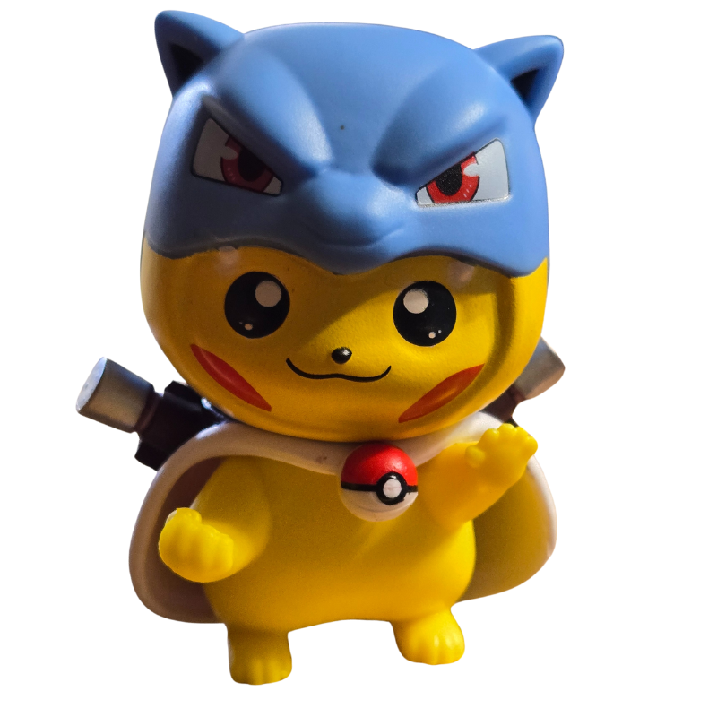 Pokémon Cosplay Figure - Pikachu Blastoise 3.5"