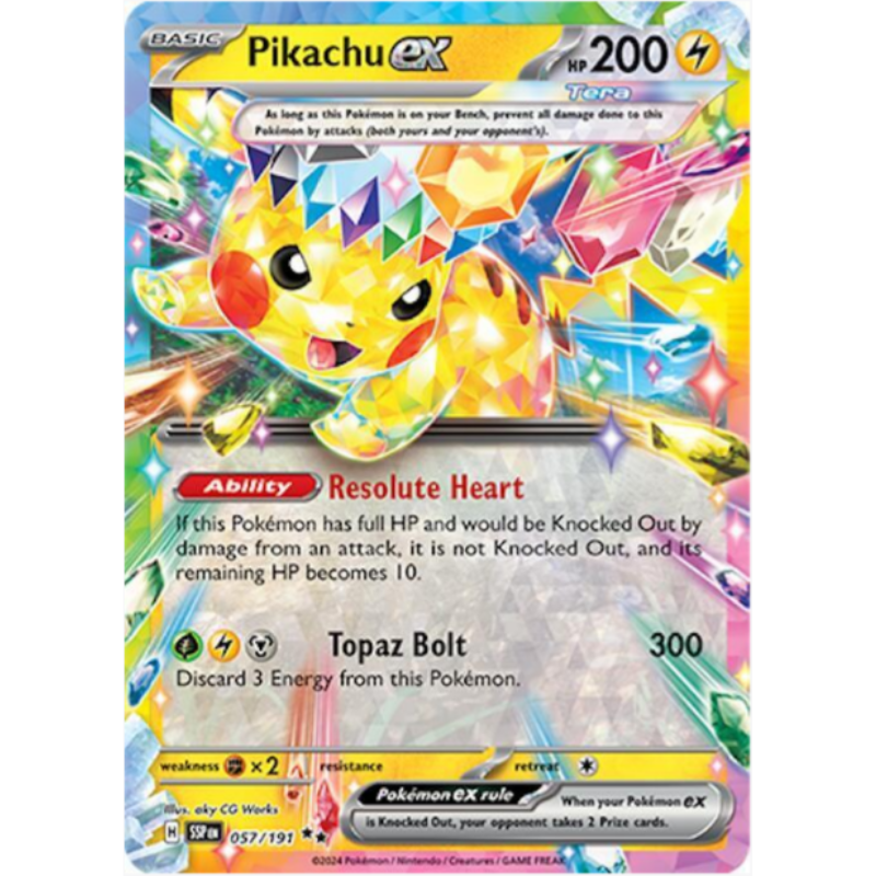 Pikachu ex - Surging Sparks #057/191