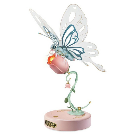 Pink Butterfly - Rolife DIY Miniature