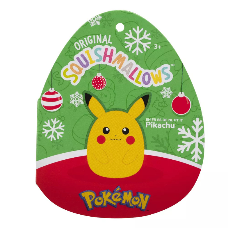 Pokémon - Pikachu Holiday Squishmallows 14" Plush