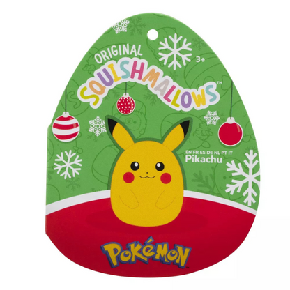 Pokémon - Pikachu Holiday Squishmallows 14" Plush