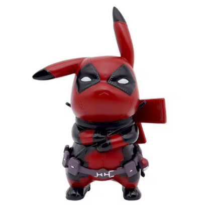 Pokémon Cosplay Figure - Pikachu Deadpool 4.5"