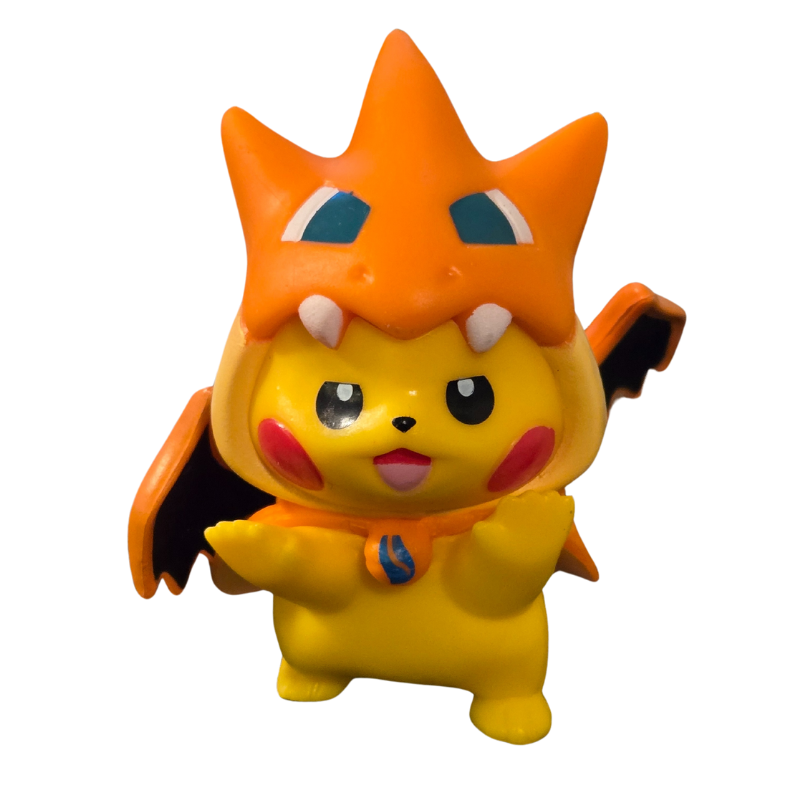 Pokémon Cosplay Figure - Pikachu M Charizard Y 3"
