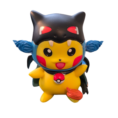 Pokémon Cosplay Figure - Pikachu Mega Charizard X 3.5"