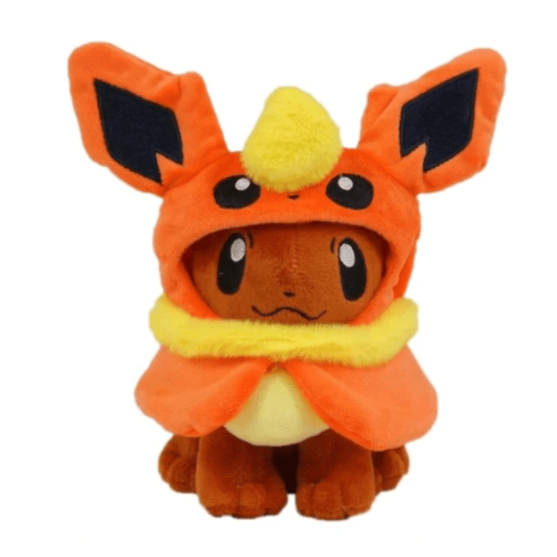 Pokémon Plush Cosplay Eevee Flareon 8in