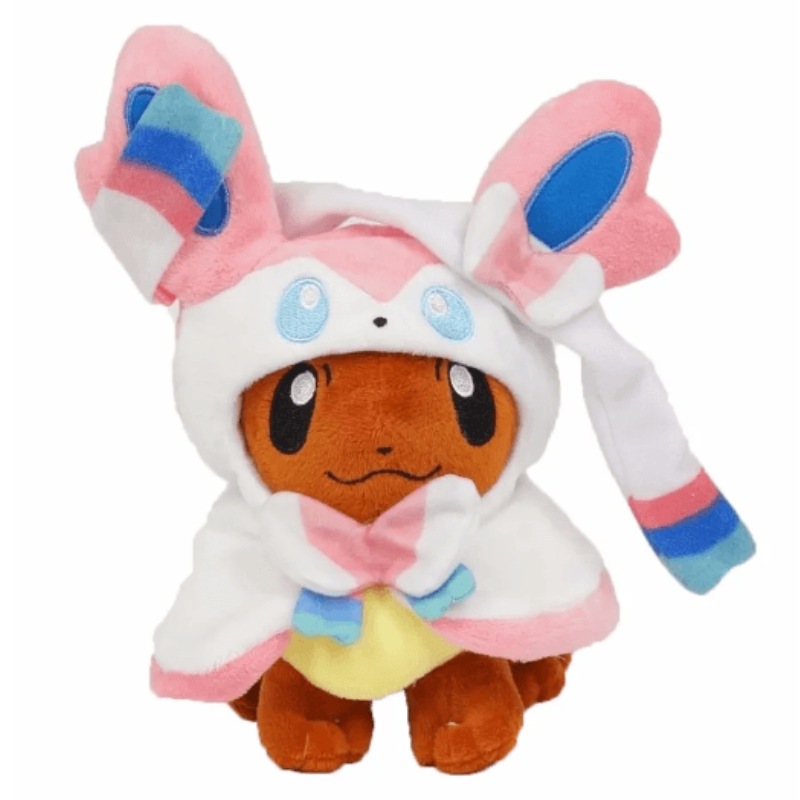 Pokémon Plush Cosplay Eevee Sylveon 8in