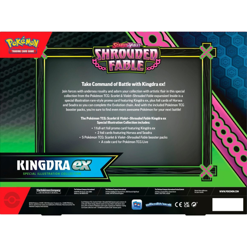 Pokémon TCG: Scarlet & Violet Kingdra ex Special Illustration Collection