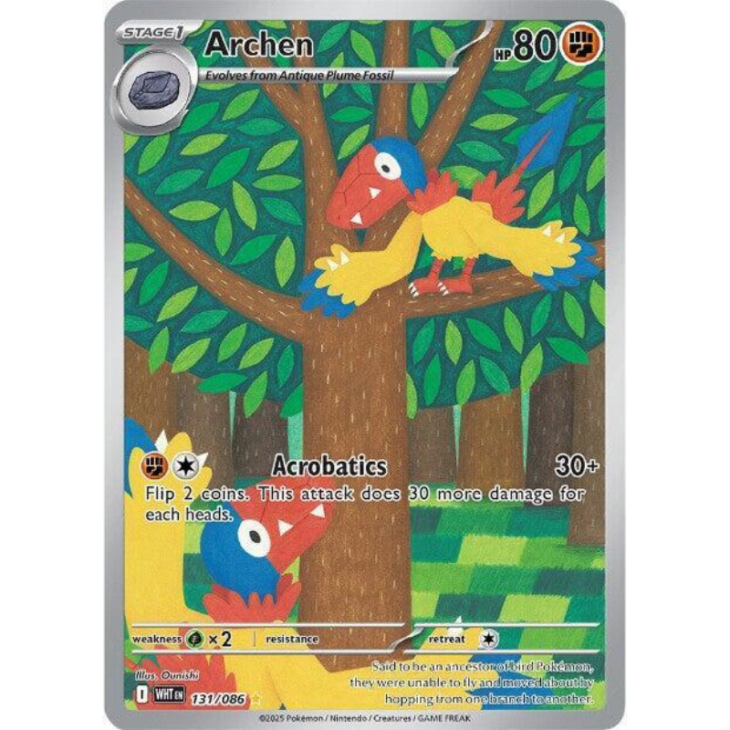 Pokémon Archen - White Flare #131/086