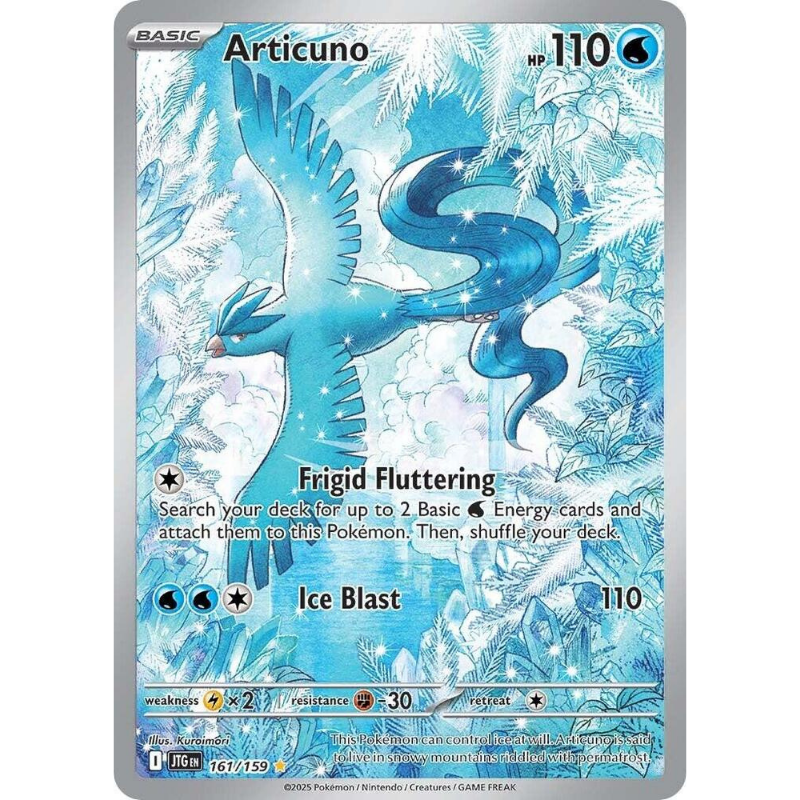 Pokémon Articuno - Journey Together #161/159