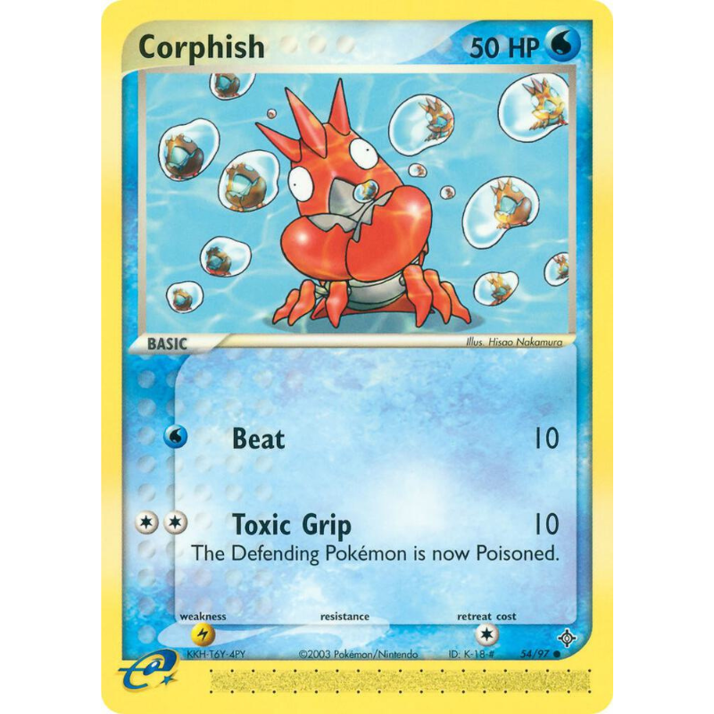 Pokémon Corphish - EX Dragon #54/97