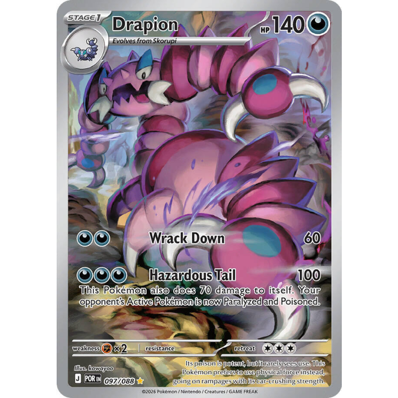 Pokémon Drapion - Perfect Order #097/088