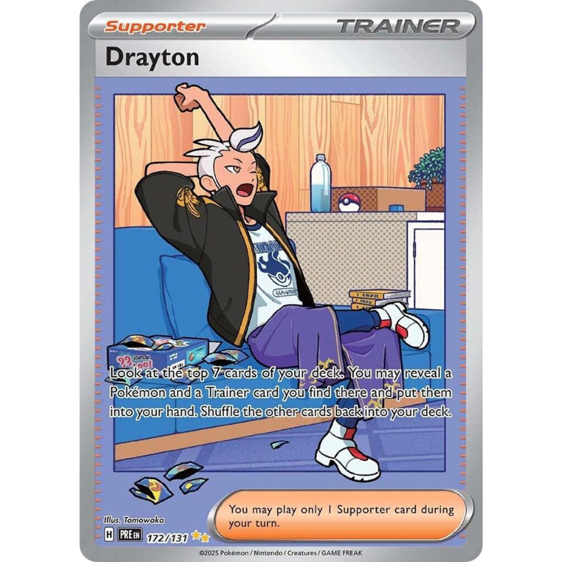 Pokémon Drayton - Prismatic Evolutions #172/131