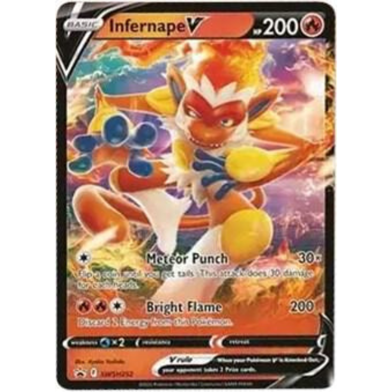 Pokémon Infernape V - Sword & Shield Promo Cards #SWSH252