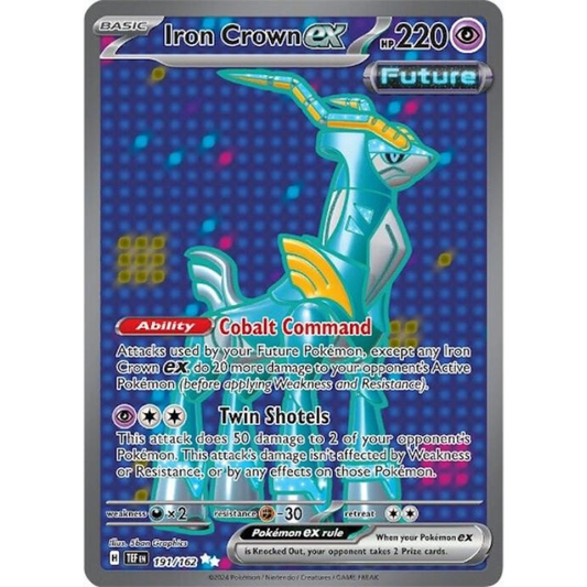 Pokémon Iron Crown ex - Temporal Forces #191/162