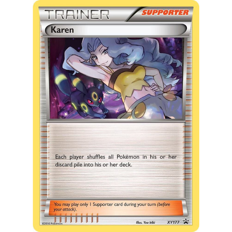 Pokémon Karen - XY Promos #XY177