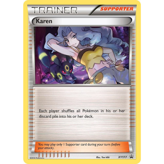 Pokémon Karen - XY Promos #XY177