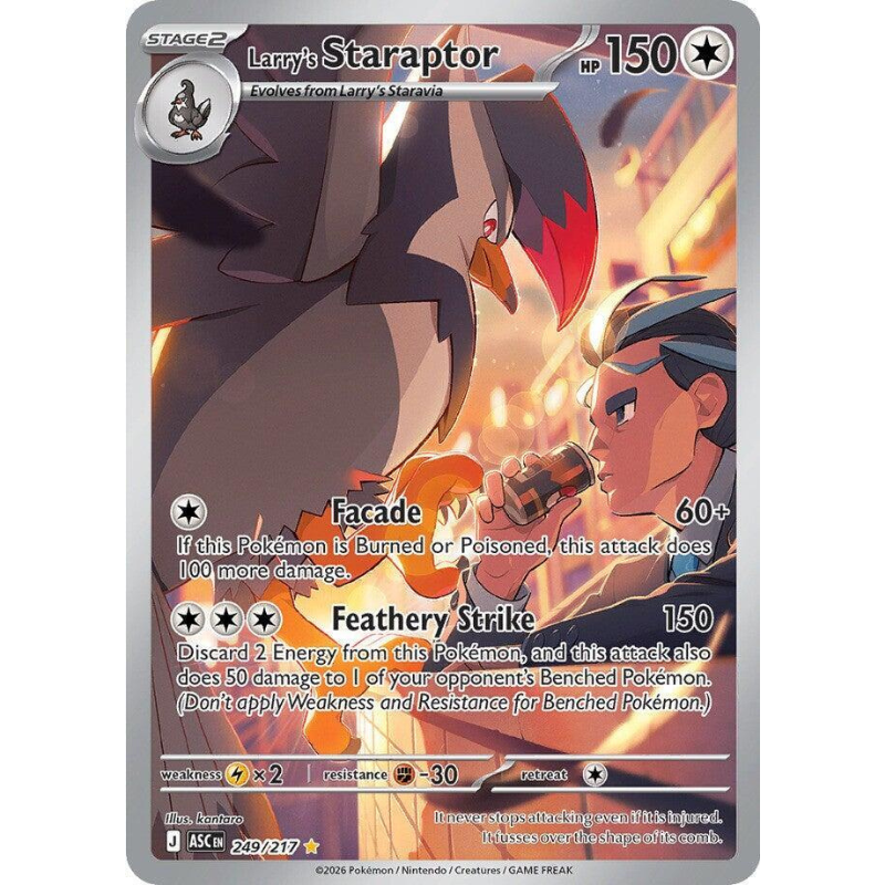 Pokémon Larry's Staraptor - Ascended Heroes #249/217
