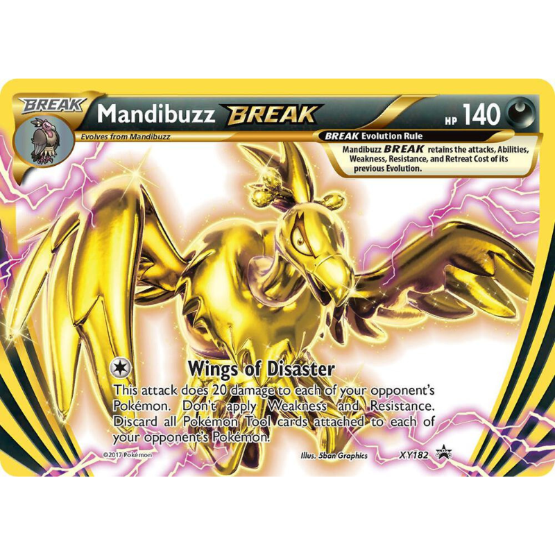 Pokémon Mandibuzz BREAK - XY Promos #XY182