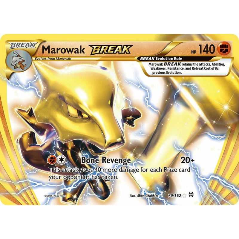 Pokémon Marowak BREAK - XY BREAKthrough #79/162