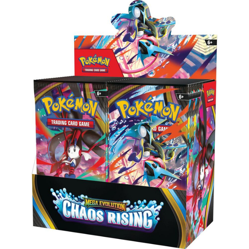 Pokémon: Mega Evolution - Chaos Rising Booster Display Box