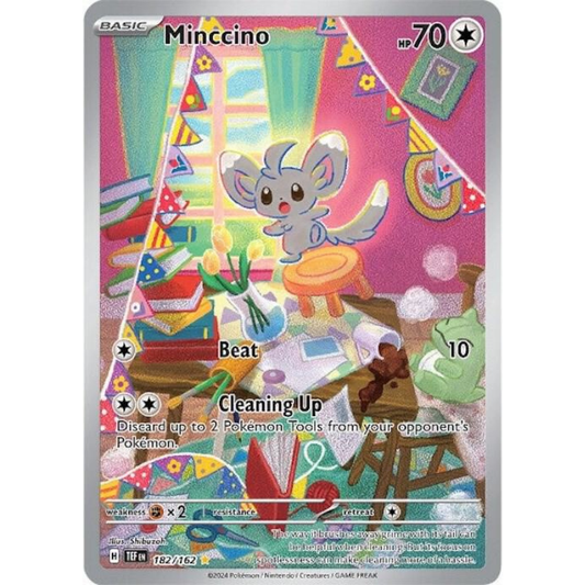 Pokémon Minccino - Temporal Forces #182/162