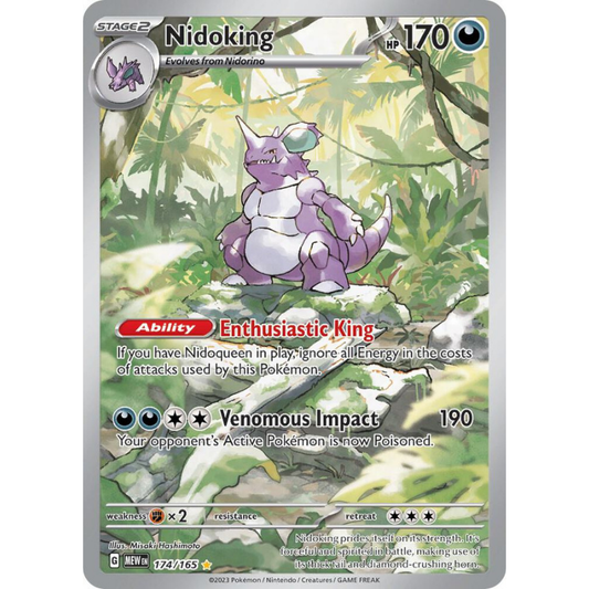 Pokémon Nidoking - Scarlet & Violet 151 #174/165