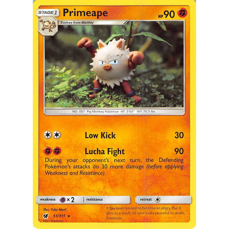 Pokémon Primeape - Crimson Invasion #51/111