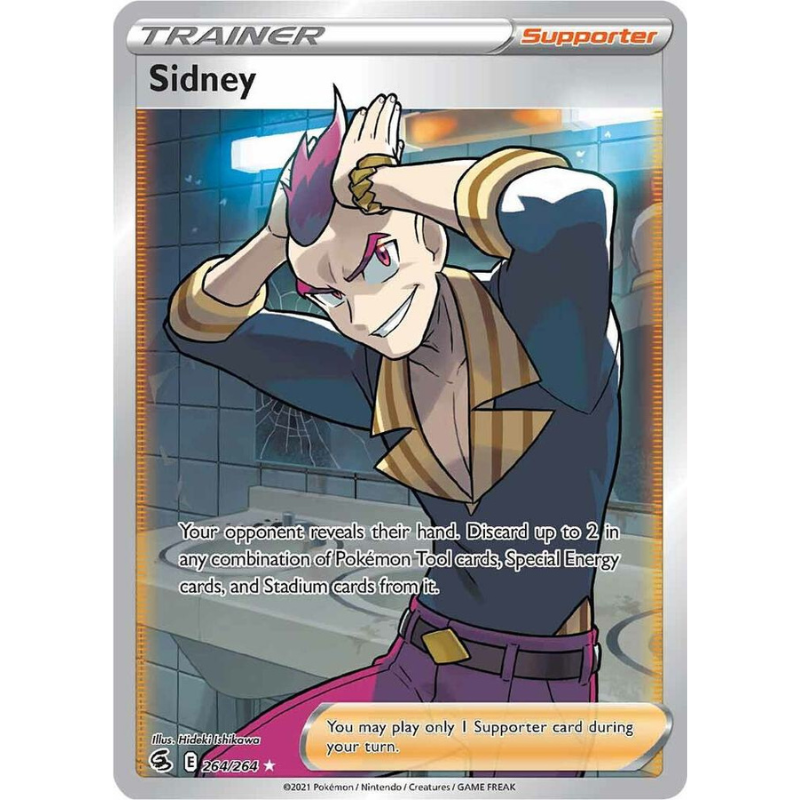 Pokémon Sidney (Full Art) - Fusion Strike #264/264