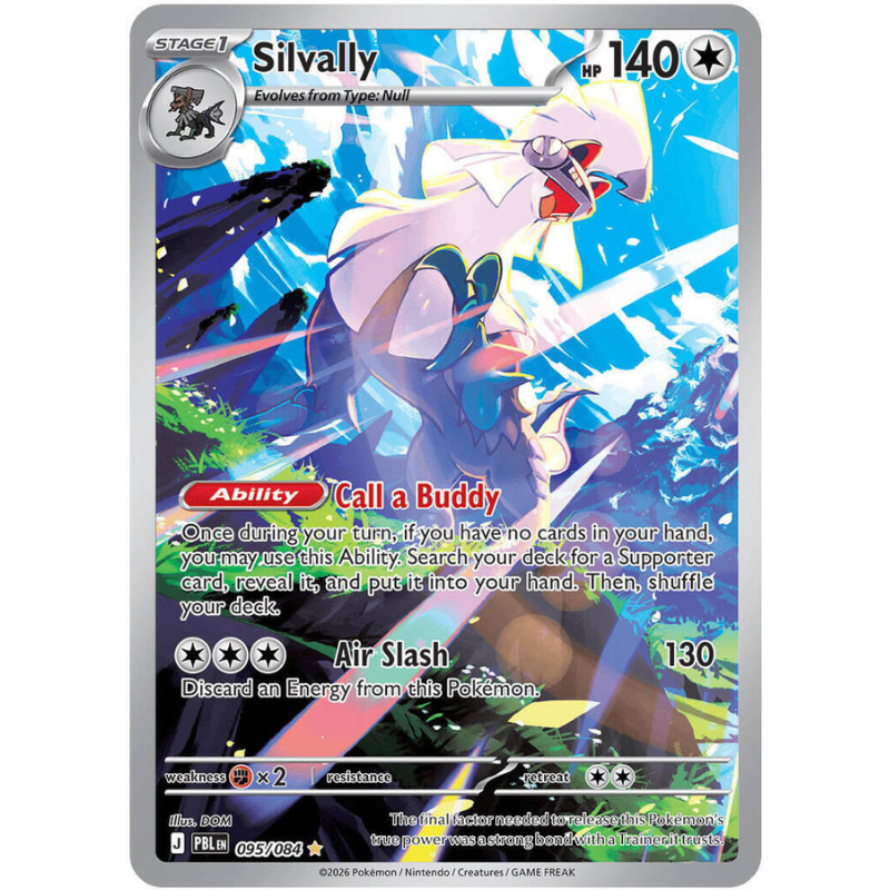 Pokémon Silvally - Pitch Black #095/084