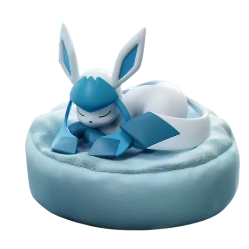 Pokémon Sleeping Figure - Glaceon