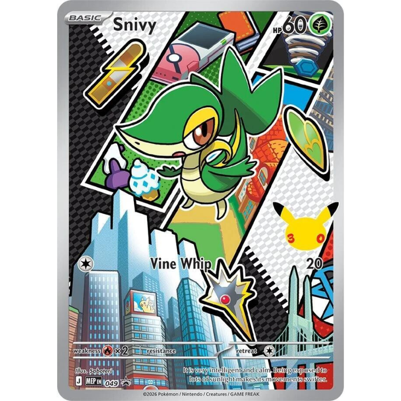 Pokémon Snivy - Mega Evolution Promo #049