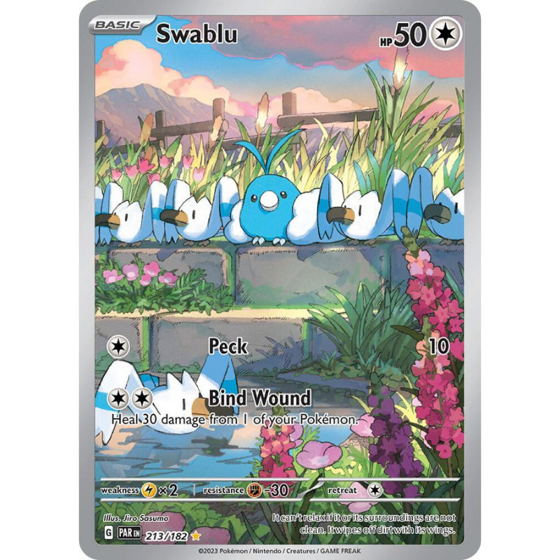 Pokémon Swablu - Paradox Rift #213/182