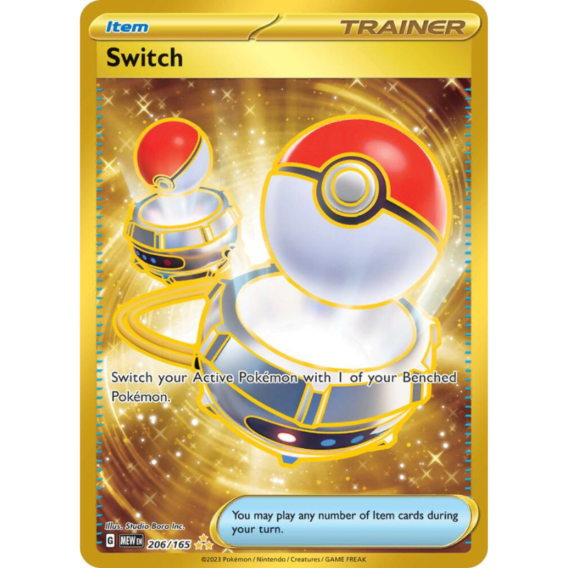 Pokémon Switch - Scarlet & Violet 151  #206/165