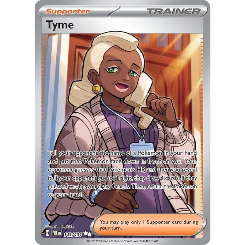 Pokémon Tyme - Prismatic Evolutions #143/131
