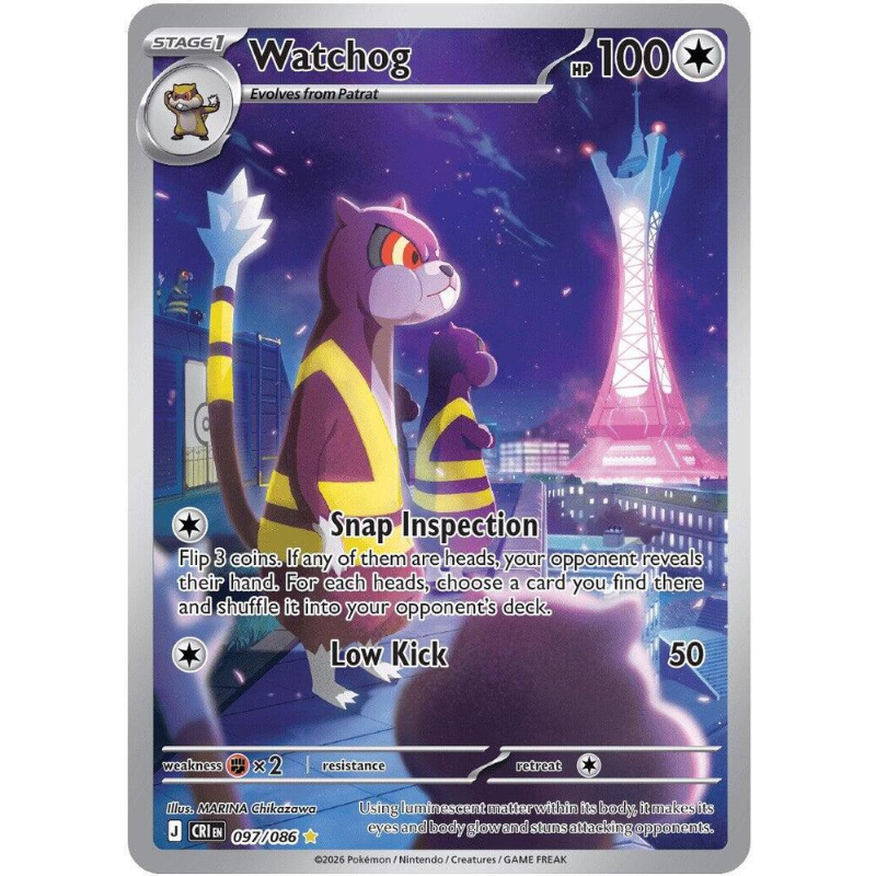 Pokémon Watchog - Chaos Rising #097/086