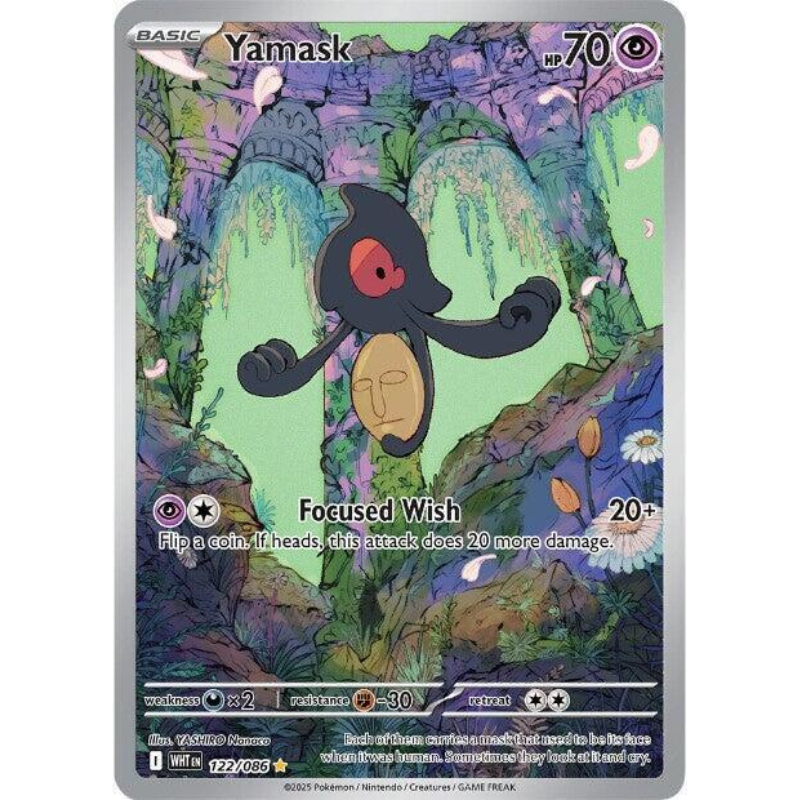 Pokémon Yamask - White Flare #122/086