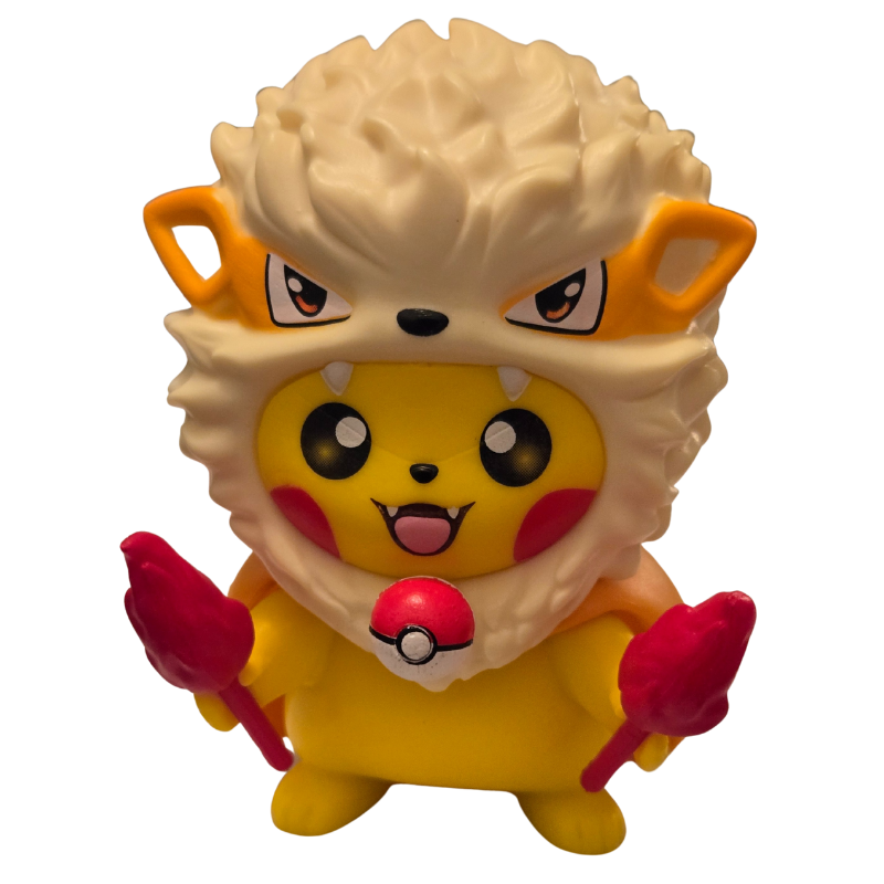 Pokémon Cosplay Figure - Pikachu Arcanine 3.5"