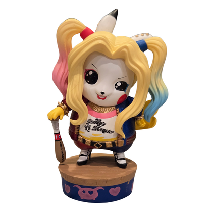 Pokémon Cosplay Figure - Pikachu Harley Quinn 4.5"