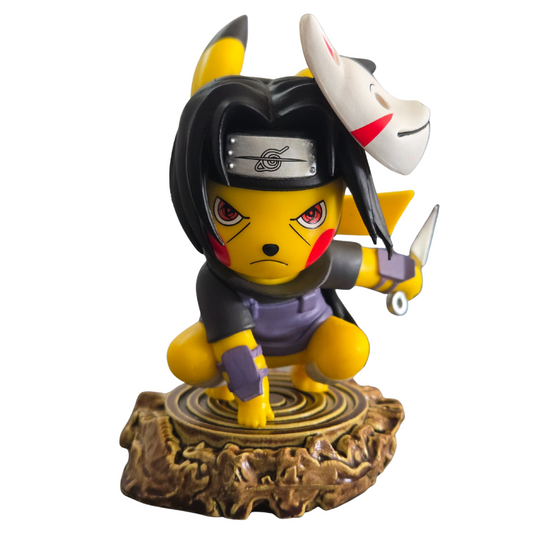 Pokémon Cosplay Figure - Pikachu Uchiha Itachi 3.5"