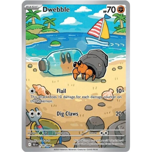 Pokémon Dwebble - Black Bolt #129/086