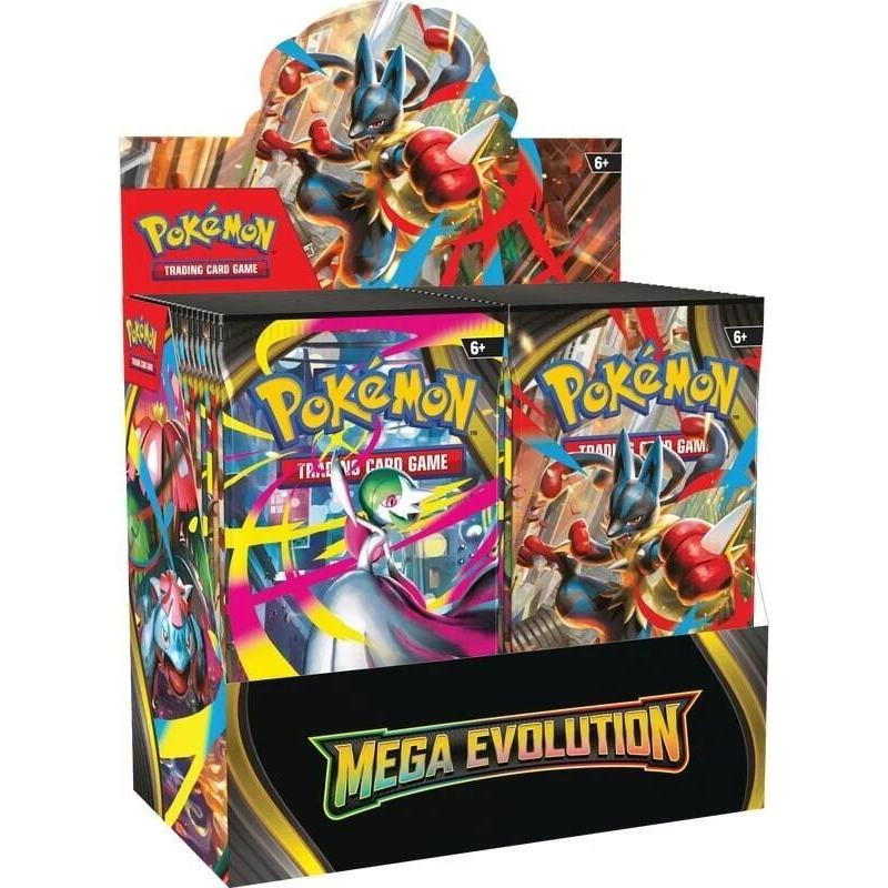 Mega Evolutions Booster Display