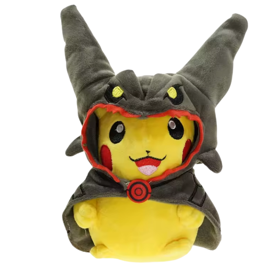 Pokémon Plush Cosplay Pikachu Shiny Rayquaza 8in
