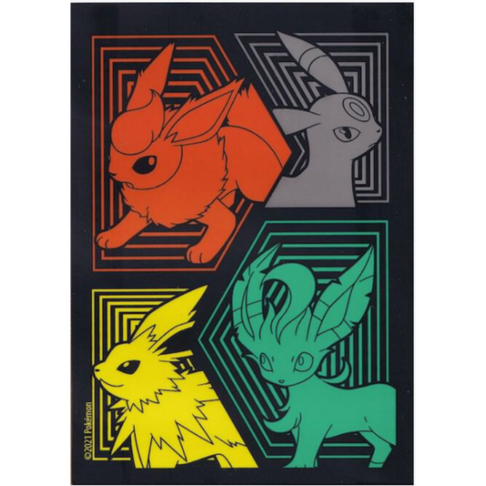 Pokemon TCG: Evolving Skies Elite Trainer Box Card Sleeves - Flareon, Jolteon, Umbreon & Leafeon (65 Pack)