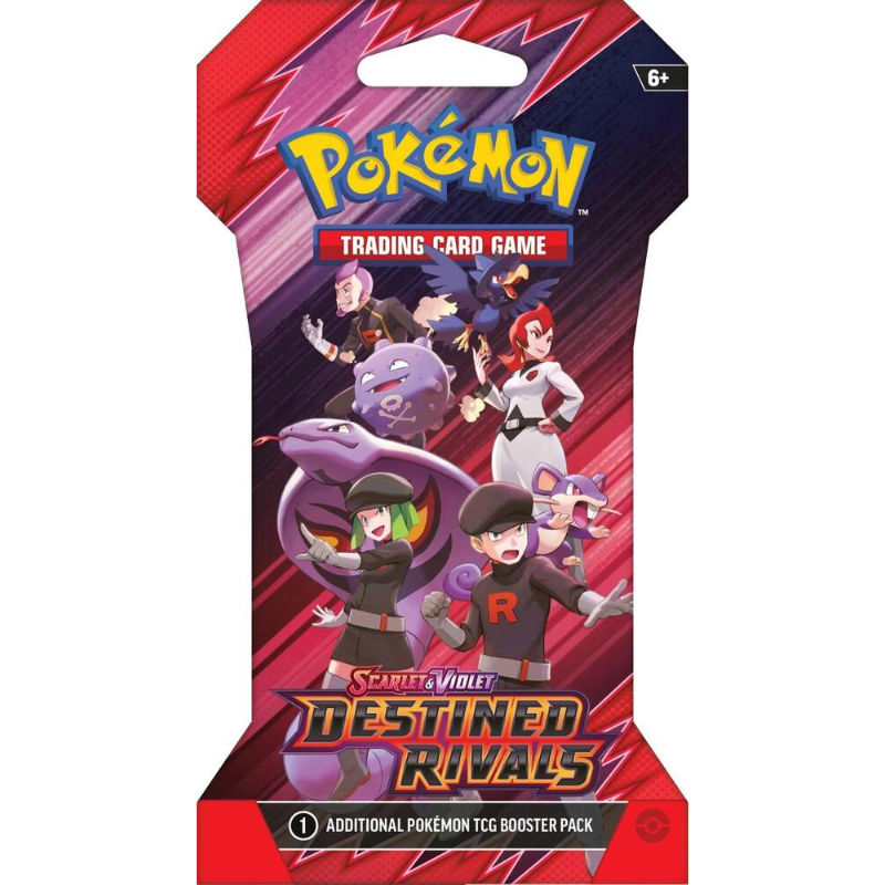 Pokémon TCG Sleeved Destined Rivals Booster Pack