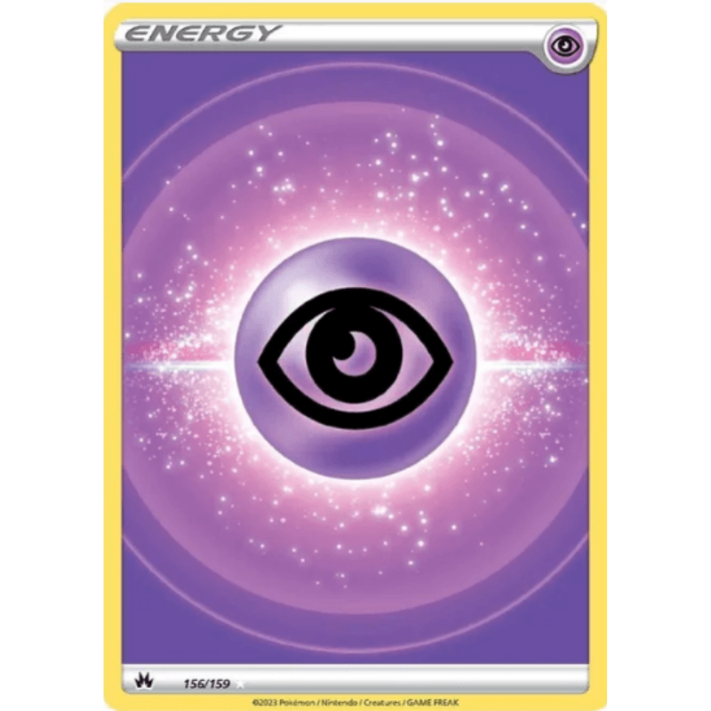 Psychic Energy (Texture Full Art) - Crown Zenith #156/159