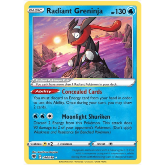 Radiant Greninja - Astral Radiance #046/189