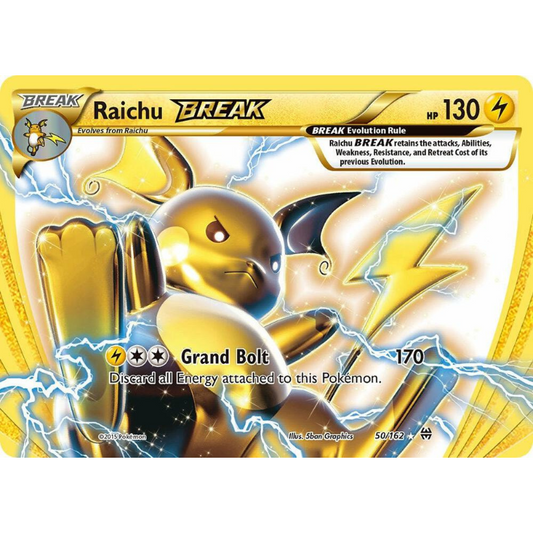Raichu BREAK - BREAKthrough #50/162