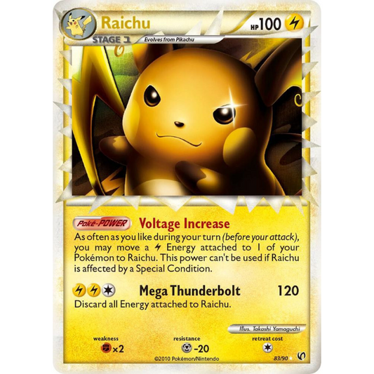 Raichu (Prime) - Undaunted #83/90