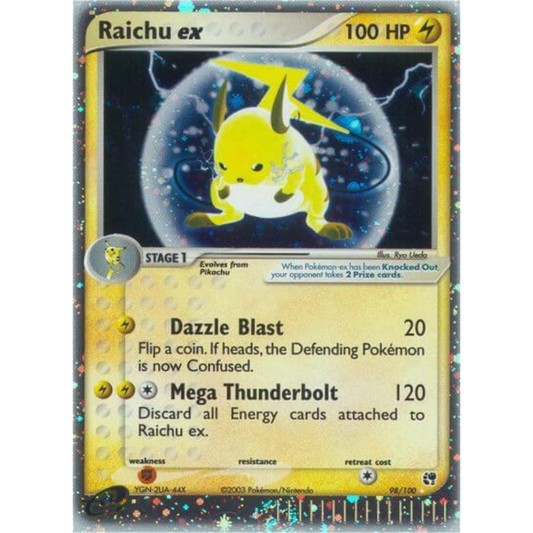 Raichu ex - Sandstorm #98/100